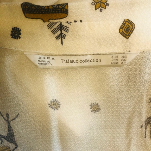 Zara button down blouse - Picture 7 of 7